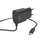 Cumpara ieftin Incarcator retea Hama 201618, USB-C, 12 W, 1m, Negru