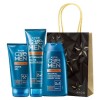 Set Barbierit Avon Men Essential: Șampon 3in1, Gel Ras, Aftershave 2in1 + Pungă Cadou