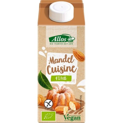 Crema de Migdale pentru Gatit Fara Gluten Bio 200ml Allos foto