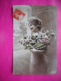 HOPCT 12131 -FELICITARE VECHE -FEMEI FRUMOASE -FRANTA -EUROPA - -ROMANTICA- -CIRCULATA
