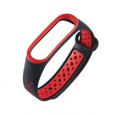 Replacement band strap for Xiaomi Mi Band 4 Mi Band 3 Dots black-red foto