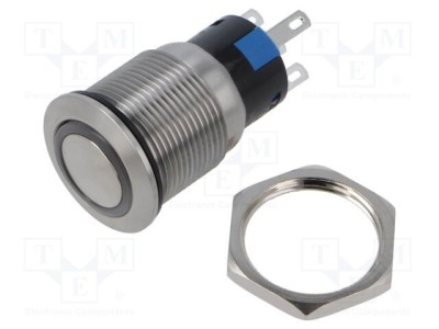 Comutator anti-vandalism DECA SwitchLab Inc. 2 poziții SPDT IP67 2A 250VAC 1A 30VDC LED roșu foto