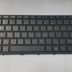 Tastatura laptop noua Hp Probook 430 G5 440 G5 445 G5 Black Frame Black Win8 US