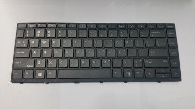 Tastatura laptop noua Hp Probook 430 G5 440 G5 445 G5 Black Frame Black Win8 US foto