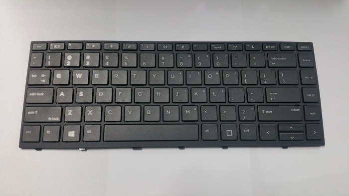 Tastatura laptop noua Hp Probook 430 G5 440 G5 445 G5 Black Frame Black Win8 US
