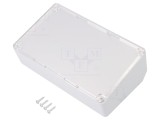 Carcasă Desktop Gri Deschis ABS 161x95x64mm