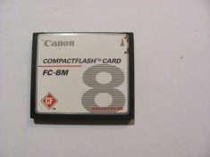 GE Card memorie vechi de colectie pt. aparat foto digital / CANON fc-8m / China
