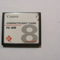 GE - Card memorie vechi aparat foto digital / CANON fc-8m / de colectie / China
