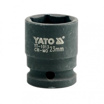 Cheie tubulara hexagonala de impact 1/2&quot;, 23mm, Yato YT-1013