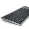 Dell Compact Multi-Device Wireless Keyboard &ndash; KB740, COLOR: Titan Gray