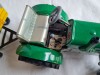 Jucarie din tabla, tractor cu remorca