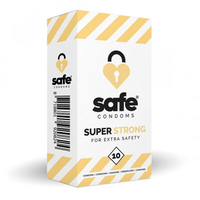 Prezerwatywy wzmocnione - Safe Super Strong 10 szt foto