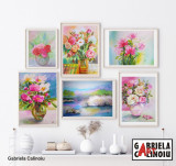 Tablouri picturi cu flori, Acuarela, Impresionism