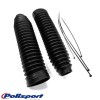 Burdufuri Furca Moto 32x250mm Cauciuc Negru Polisport Motorevolution Set Protectie Telescoape Fata