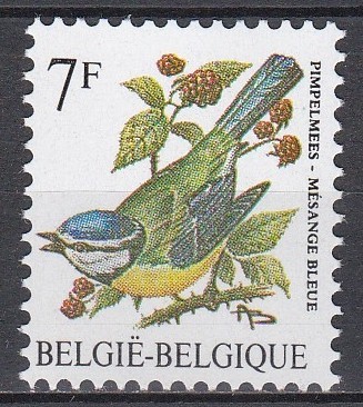 Belgia 1987 - Păsări, MNH foto