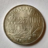 Moneda Argint Romania 25000 Lei 1946 Necuratata - Numismatica