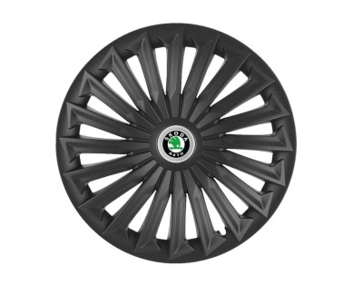 Set 4 capace roti Joy R15 pentru gama auto Skoda foto