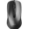 Mouse Trust cu fir optic, negru