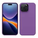 Husa kwmobile pentru Apple iPhone 14 Pro Max, Silicon, Violet, 59074.221, Carcasa