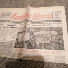 Ziar Romania Libera - Joi 21 Martie 1991