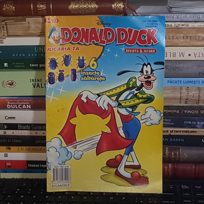 DONALD DUCK * REVISTA DE BENZI DESENATE , EGMONT ROMANIA , NR. 12 / 2006