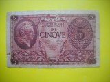 HOPCT ITALIA 5 LIRE 1944