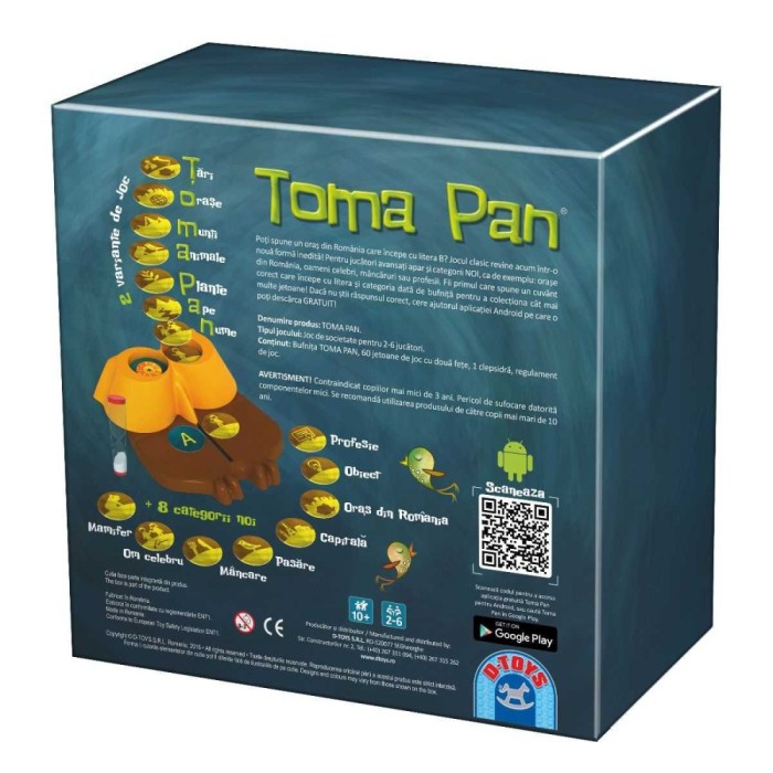 Joc Toma Pan