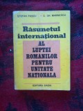 h1b RASUNETUL INTERNATIONAL AL LUPTEI ROMANILOR PENTRU UNITATE NATIONALA