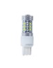 Led Semnalizare Portocaliu 80W T20 7440 W21W Canbus cu Leduri CREE Fara Polaritate cu o singura intensitate, Xenon Bright