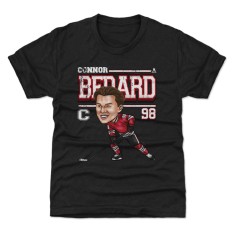 Chicago Blackhawks tricou de copii Connor Bedard #98 Cartoon WHT 500 Level - M (8 - 9 let)
