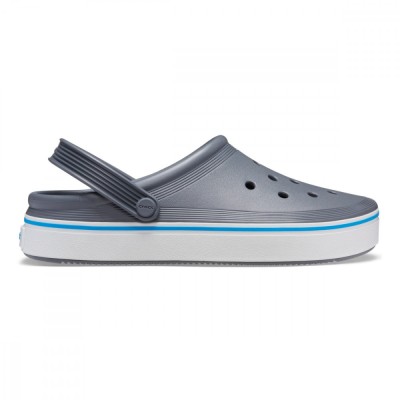 Saboți Crocs Crocband Off Court Clog Gri - Charcoal foto