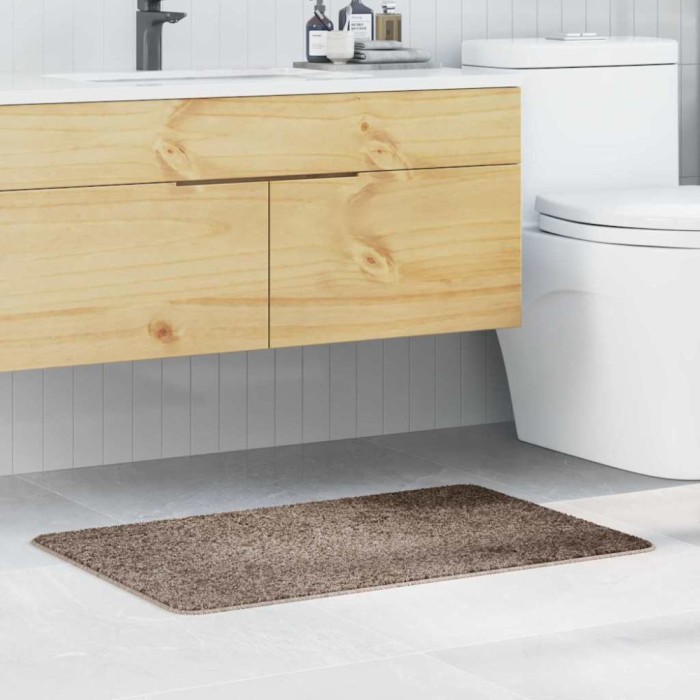 vidaXL Covoare de baie anti-derapante Maro 60 x 90 cm PP 4019837