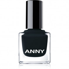 ANNY Color Nail Polish lac de unghii culoare 346 Deep Black Chief 15 ml