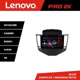Navigatie Android Chevrolet Cruze 2009-2013 Lenovo QLED 2K 4+64GB 360
