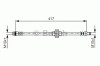 Conducta / cablu frana DACIA DUSTER Caroserie (2011 - 2016) BOSCH 1 987 481 626