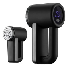 Aparat de curatat scame, 3 trepte, afisaj LCD, incarcare USB, pentru toate tipurile tesaturi Household NewTrend