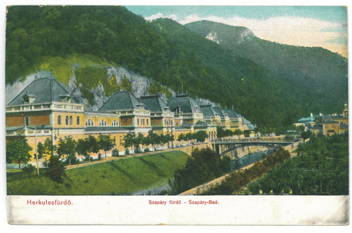 5415 - Baile HERCULANE, Caras-Severin, Romania - old postcard - unused