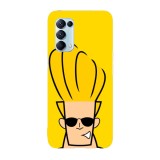 Husa compatibila cu Oppo A54 5G model Johnny Bravo She digs me!, Silicon, TPU, Viceversa, Transparent, Carcasa