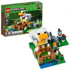 Lego Minecraft - Cotetul de gaini (21140) foto