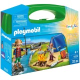 Playmobil Family Fun, Large Holiday Camp - Set portabil camping