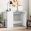 Gossi birou, alb, 102x50x75 cm, lemn prelucrat