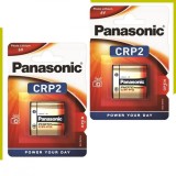 Set 2 Baterii CRP2, Litiu, 6V, Panasonic