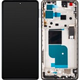 Cumpara ieftin Display cu Touchscreen Motorola Edge 30 Pro, cu Rama, Negru, Service Pack 5D68C20263