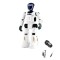 Robot inteligent Bionic Smart cu telecomanda lumini LED sunete si miscari interactive alb - 3