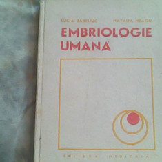 Embriologie umana-Dr.Lucia Bareliuc,Dr.Natalia Neagu