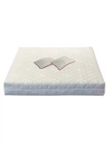 Set Saltea ortopedica, Jupiter Memory One 140x200x24cm, cu spuma poliuretanica, memory foam 4 cm, husa detasabila, tricot Silver Care, hipoalergenica,, Cu Memory Foam, 140x200