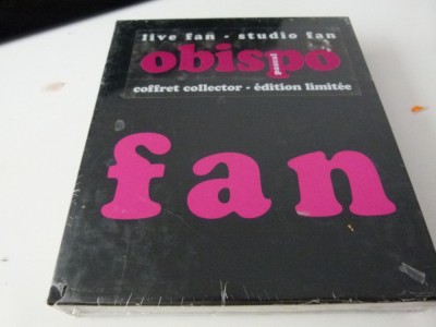 Obispo -fan box, 2 cd foto