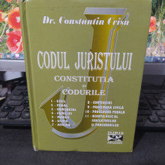 Constantin Crișu, Codul juristului, Constituția și Codurile, 2006, 125