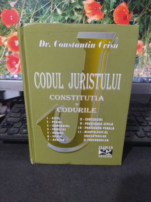 Constantin Crișu, Codul juristului, Constituția și Codurile, 2006, 125 foto