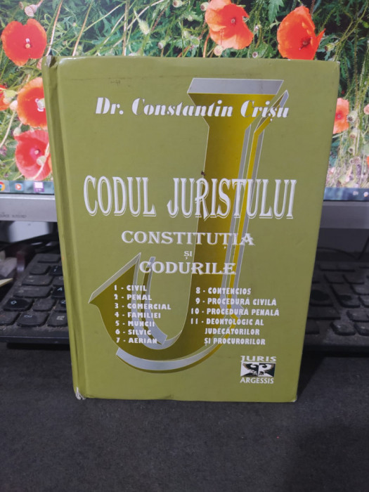 Constantin Crișu, Codul juristului, Constituția și Codurile, 2006, 125
